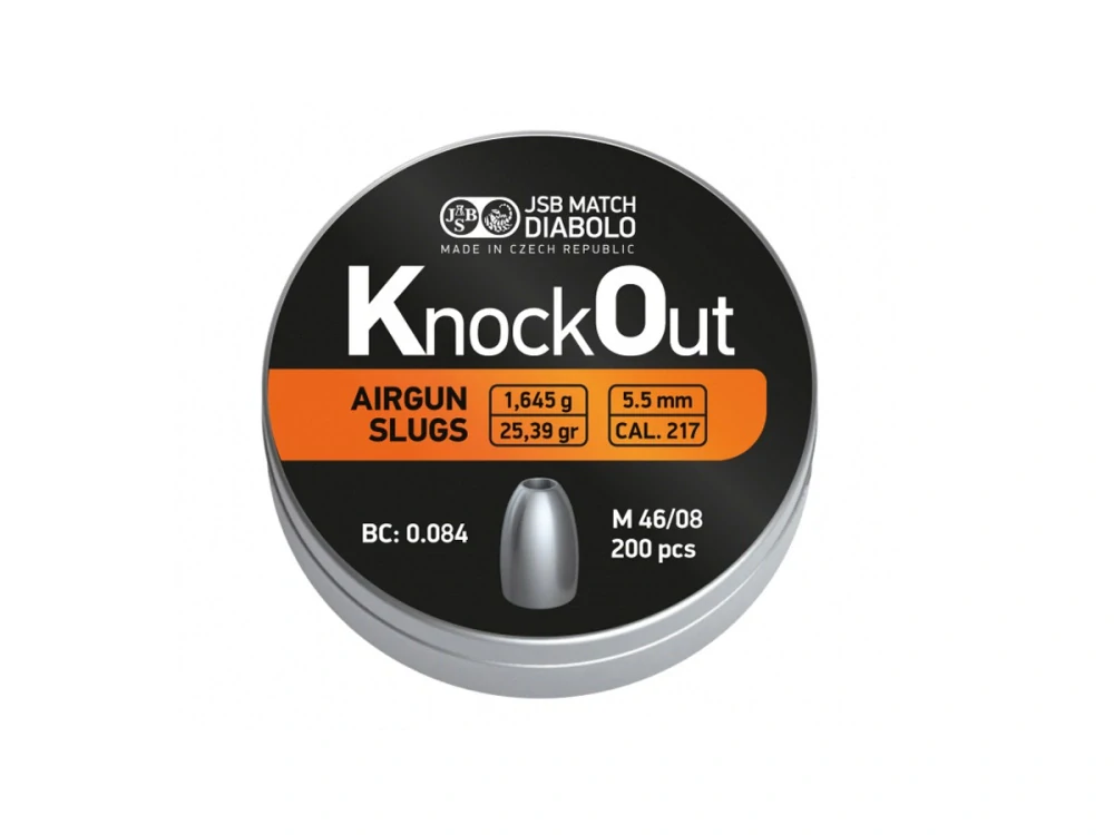 JSB Slug KnockOut .217 5,5mm 1.645g 200ks