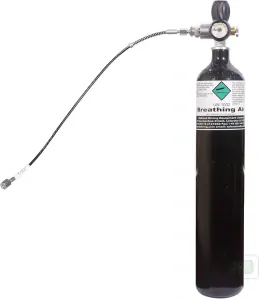 3L POTÁPAČSKÁ FĽAŠA S MANOMETROM A HADICOU